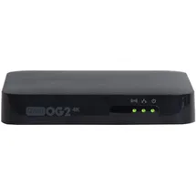 qviart OG2 4K Linux UHD 2160p H.265 OTT Middleware und Media Box, TV Receiver