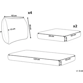 Beliani Beliani, Zubehör Gartenmöbel, Corinth