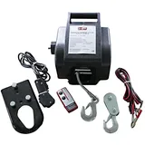 HP Autozubehör Seilwinde Metall 900 kg schwarz