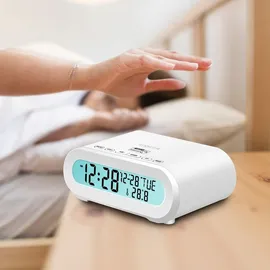 Logilink SC0121W Radiowecker Weiß