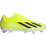 adidas X Crazyfast League Laceless Firm-Ground Fußballschuhe Herren Fussball-Rasenschuhe tesoye/cblack/ftwwht 44