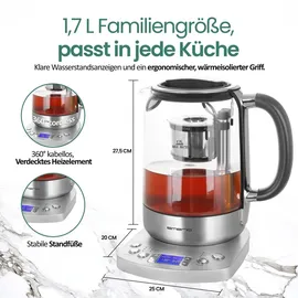 EMERIO WK-122248 Schwarz/Silber 1,7 l