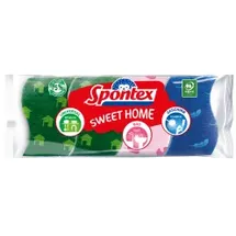 Spontex Sweet Home mit Scheuerseite, 4 Stück