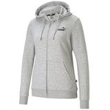 Puma Sweatshirt Essentials Kapuzenjacke Damen grau XS