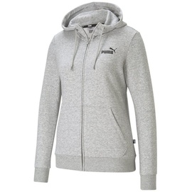 Puma Sweatshirt Essentials Kapuzenjacke Damen grau XS