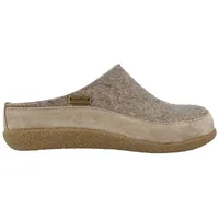 Haflinger Blizzard Skane Filzpantoffel Hausschuh Gummisohle Unisex Torf, Gr. 41