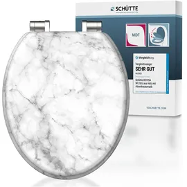 Schütte WC-Sitz Marmor Stone Grau