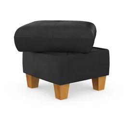 Home Affaire Polsterhocker Lindgren 61 x 46 x 61 cm Grau