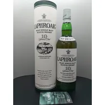 Laphroaig 10 Years Old Islay Single Malt Scotch 40% vol 0,7 l Geschenkbox