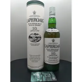 Laphroaig 10 Years Old Islay Single Malt Scotch 40% vol 0,7 l Geschenkbox