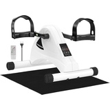 Pedaltrainer, Beintrainer für Zuhause, Leisem Motor, 6 Geschwindigkeitsstufen, Heimtrainer Senioren Rehabilitation Zuhause Fitnessgeräte