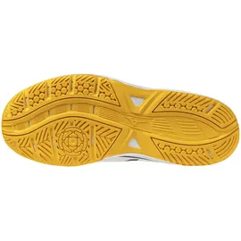 Mizuno Stealth Star 3 Jr. - Kinder Handballschuh - White/Fiery Coral/Citrus - 36