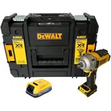 DeWalt DCF 891 NT Akku Schlagschrauber 18 V 1084 Nm 1/2" Brushless + 1x Powerstack Akku 1,7 Ah + TSTAK - ohne Ladegerät