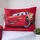 Jerry Fabrics Cars Baumwolle Rot 140 x 200 cm + 70 x 90 cm