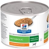 Hill's Prescription Diet Metabolic Gewichtsmanagement Hundefutter mit Huhn - x 200 g