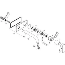 Hansgrohe Vernis Shape Einhandmischer Schwarz Matt
