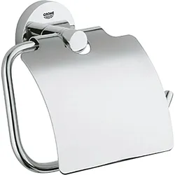 Papierrollenhalter Grohe Essentials mit Deckel (Ausführung: Papierrollenhalter Grohe Essentials mit Deckel chrom)