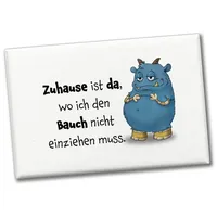 Speecheese Freches Monster in blau Souvenir Souvenir Magnet mit
