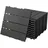 ECD Germany WPC Terrassenfliesen Anthrazit 30 x 30 cm 55 St.