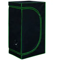 TSGPS Kingpower Grow Zelt für Pflanzen Zuchtzelt Gewächshaus Box Garten Anzucht Gemüse Kräuter Grow Schrank Indoor 120 x 60 x 180 cm Blumen klein Tomaten Hydro Green