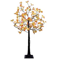 Gartenpirat LED Baum Lichterbaum 150 cm hoch mit Ahorn-Blätter