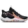 Under Armour Jet '23 Basketball Schuhe, Black Bubble Peach White, 45.5 EU