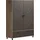 Home Affaire Highboard Fusion 120 x 42 x 163 cm Braun