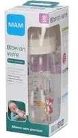 MAM Biberon 1er âge 260 ml verre motif maison Bouteilles 1 pc(s)