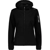 CMP Damen Light Softshell Jacke (Größe XS, schwarz)