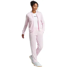 adidas Essentials 3 Stripes Trainingsanzug Clear Pink L