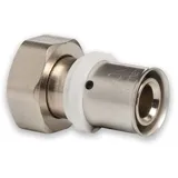 Selfio Aluverbund Pressfitting Übergangsverschraubung Eurokonus-Gewinde 20 x 2 mm - 3/4' TH + U Fitting