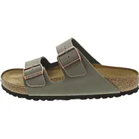 Birkenstock Arizona Birko-Flor Nubuk stone 46