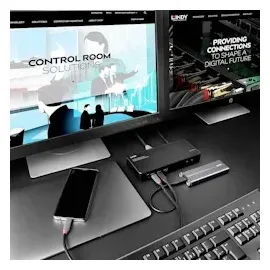 Lindy USB-C® Dockingstation 43202 Passend für Marke Dockingstations: Universal USB-C® Power Delivery
