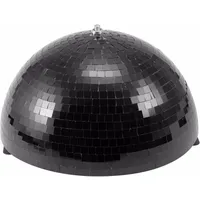 Eurolite Spiegel-Halbkugel 30cm schwarz motorisiert