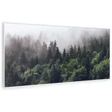 Klarstein Infrarotheizung mit Thermostat, 700W Elektroheizung, Smart Home Bild-Infrarotheizung zur Wandmontage, IR mit IoT/WiFi App-Control, Feucht... - Bunt