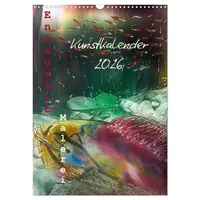 Calvendo Encaustic-Malerei Kunstkalender 2026 (Wandkalender 2026 DIN A3 hoch),