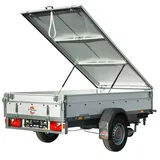 Stema Anhänger mit Deckel  (Nutzlast: 968 kg, Einachser, Kasteninnenmaß: 251 x 128 x 34,5 cm, Gebremst)