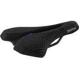 Selle San Marco Unisex – Erwachsene BIOAKTIVE Sportive Open Fit Gel Sättel, Black Suede, S