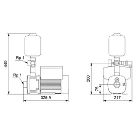 Grundfos CMBE 1-44