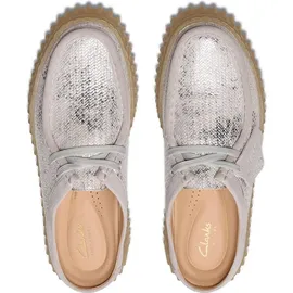 CLARKS Torhill Mule Silber 37
