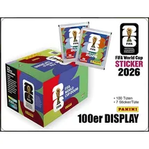 Panini FIFA World Cup 2026 Sticker Collection Box (100) Display