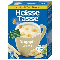 Heisse Tasse Suppe Spargel Creme 4 x 15 g
