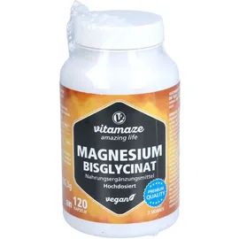 Vitamaze Magnesium Bisglycinat Kapseln 120 St.