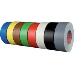 tesa Gewebe-Klebeband 4651 kunststoffbeschichtet 19mmx50m rot
