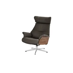 Relaxsessel braun - Leder Air ¦ braun ¦ Maße (cm): B: 80 H: 101 T: 78