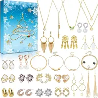 luxuskollektion Adventskalender Schmuck 2024 Frauen Teenager Mädchen Geschenke Beauty Weihnachten
