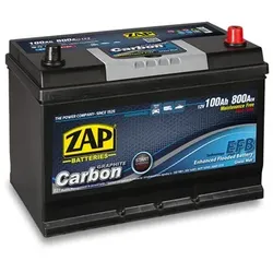 ZAP CARBON EFB START-STOP ASIAN 12V, 100Ah, 800A Starterbatterie 12V 100Ah  600 46