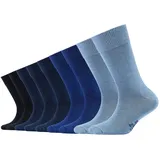 s.Oliver Socken 9er Pack Blau 39-42