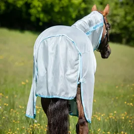 Horseware AmEco Bug Buster Pferdedecke 125 cm Silber/Sky Blue