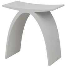 Bernstein Badhocker PB4001 Duschhocker Mineralguss weiß matt 43 x 43 x 23,5 cm